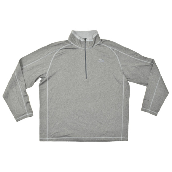 The North Face Men's Pullover Sweater Gray Long Sleese Size 2XL Polyester - Picture 1 of 8